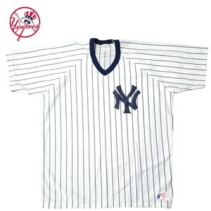 Rawlings Vintage 80s NY Yankees Baseball Jersey Men's LG